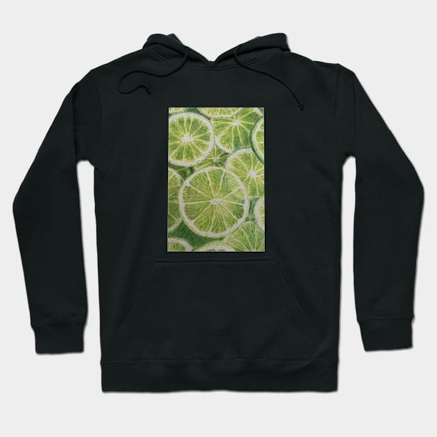 Lime Drawing Hoodie by DrawWithSacha